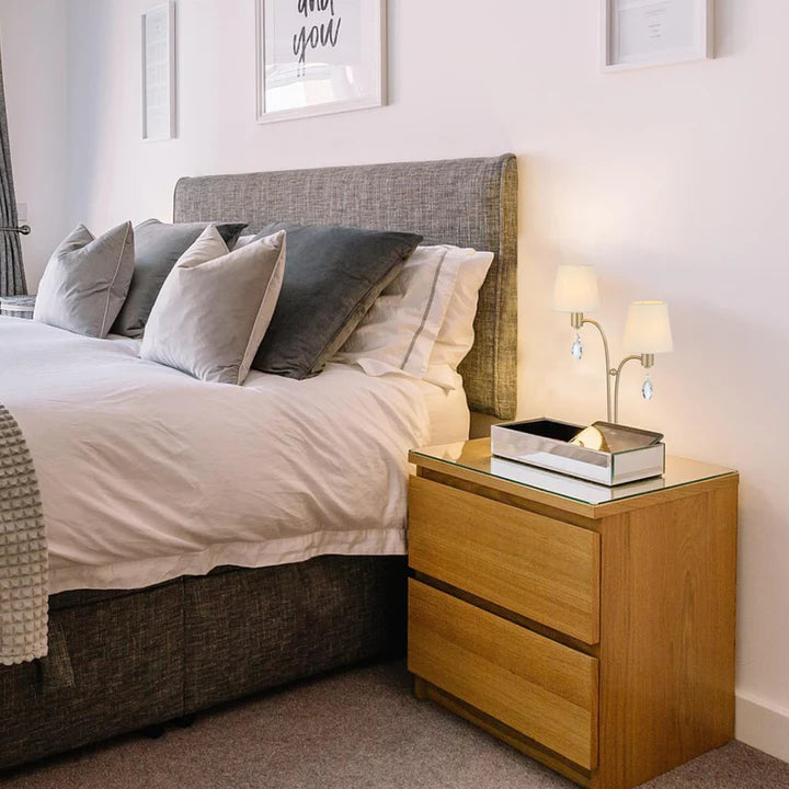 MALVERN 2 LIGHT TABLE LAMP